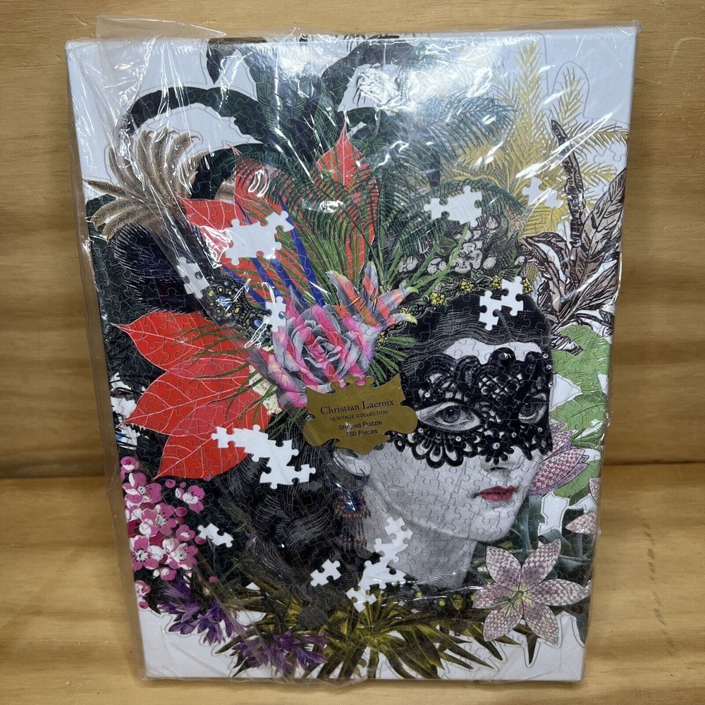 Christian Lacroix Heritage Collection Mam'zelle Scarlett 750 Piece Shaped Puzzle